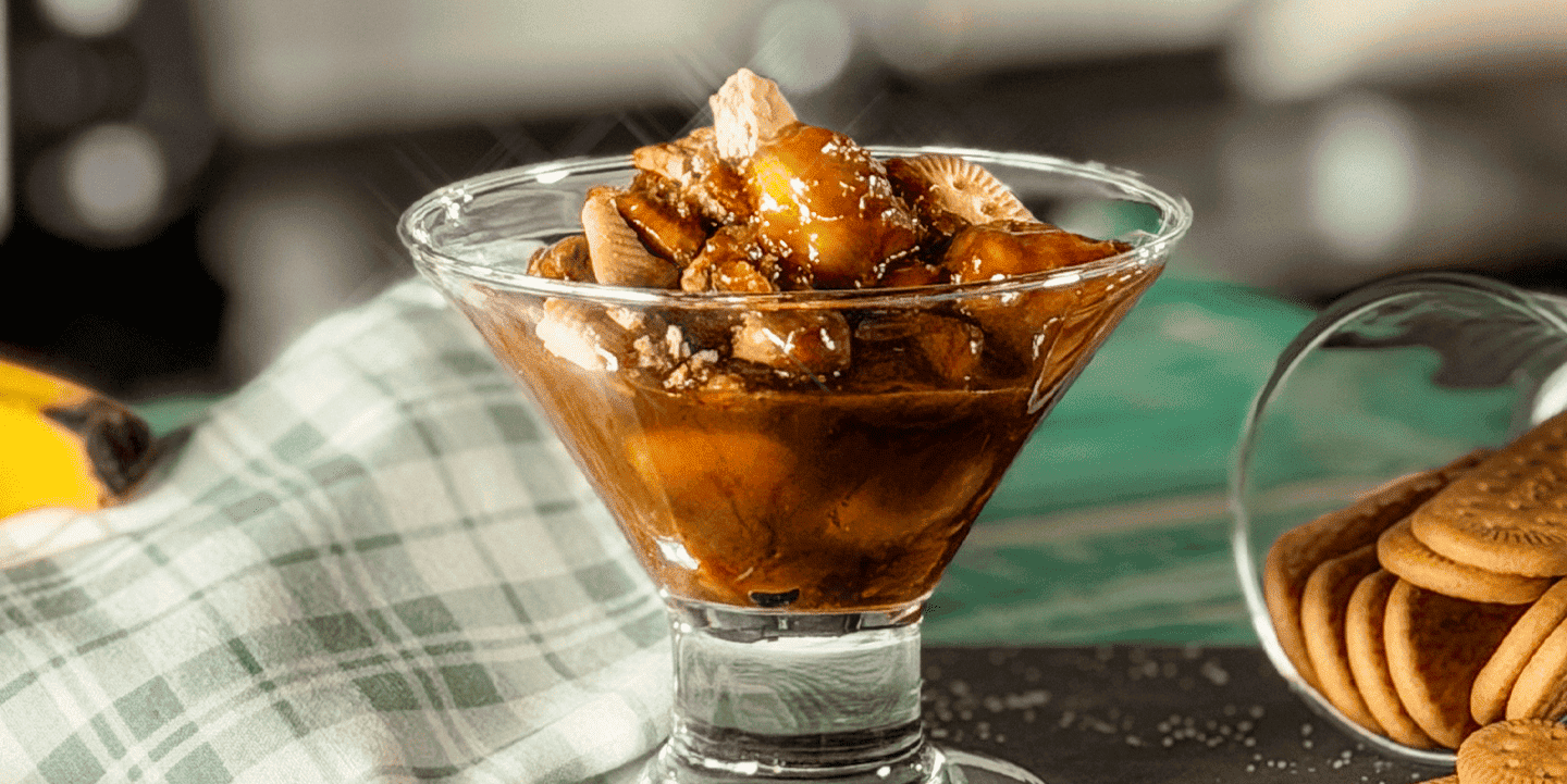 Banoffee de frigideira