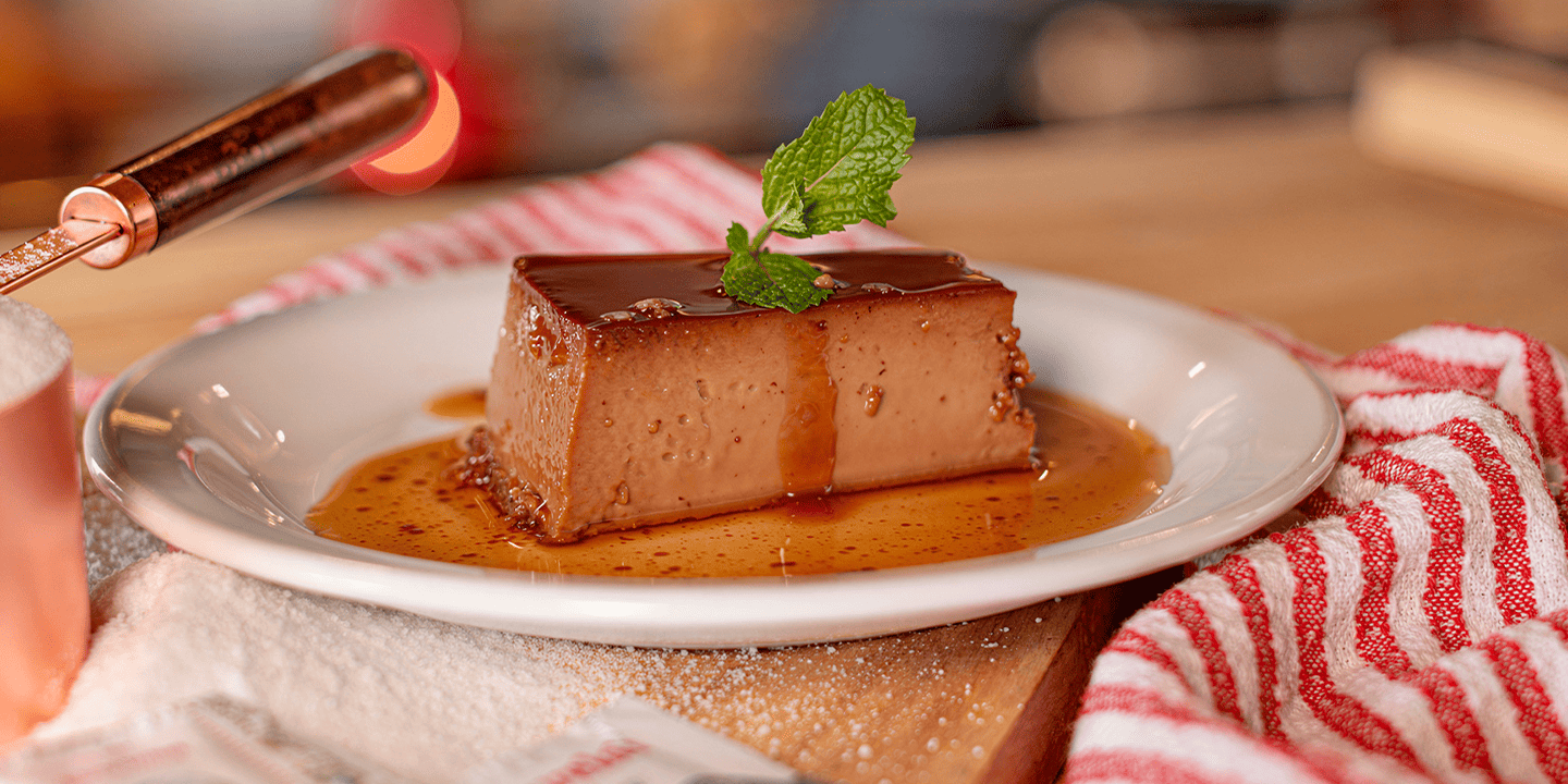 Pudim de chocolate