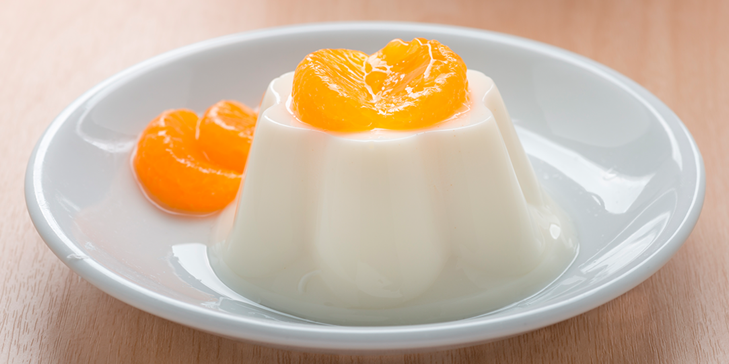 Pudim de Tapioca com Mexerica